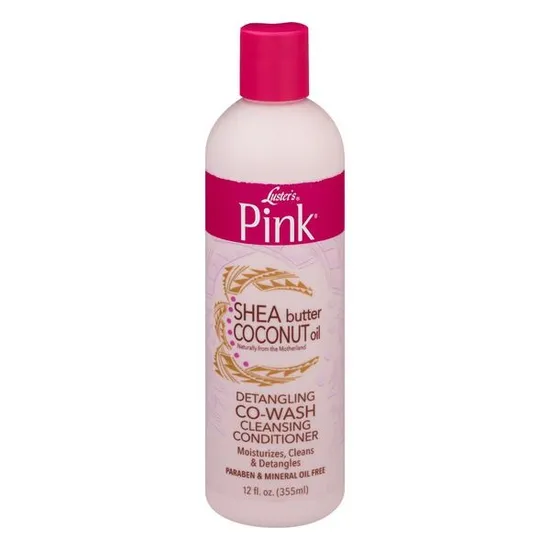 Luster's Pink Shea Butter Coconut Oil Detangling Co-Wash Cleansing Conditioner