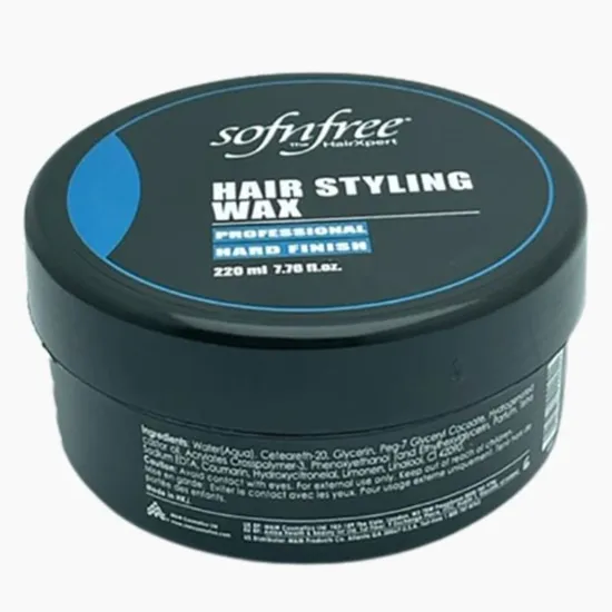 Sofn'Free Hair Styling Wax Hard Finish