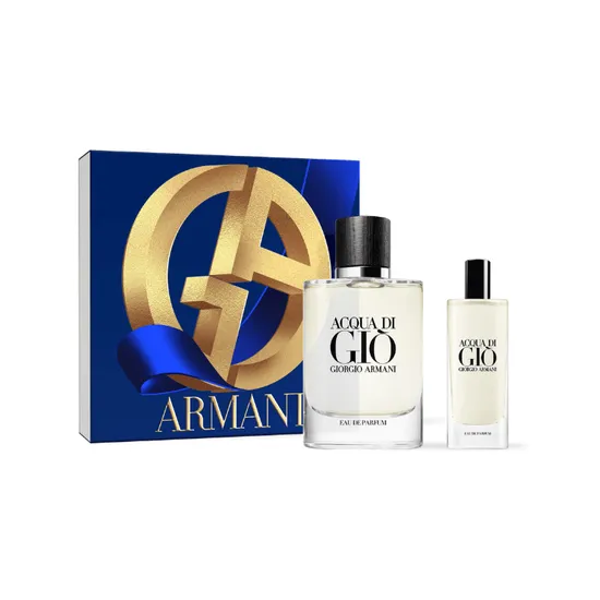 Giorgio Armani Acqua Di Gio Eau De Parfum Gift Set 75ml Eau De Parfum + 15ml Eau De Parfum