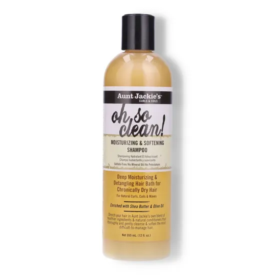 Aunt Jackie's Oh So Clean Moisturising & Softening Shampoo