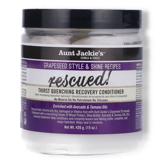 Aunt Jackie's Grapeseed Rescued Thirst Quenching Recovery Conditioner