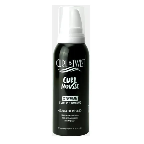 Ebin New York Curl & Twist Xtreme Curl Volumising Curl Mousse
