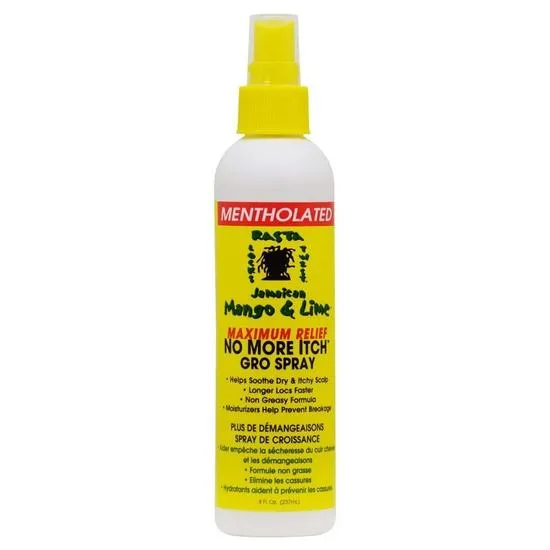 Jamaican Mango and Lime No More Itch Gro Spray Mentholated