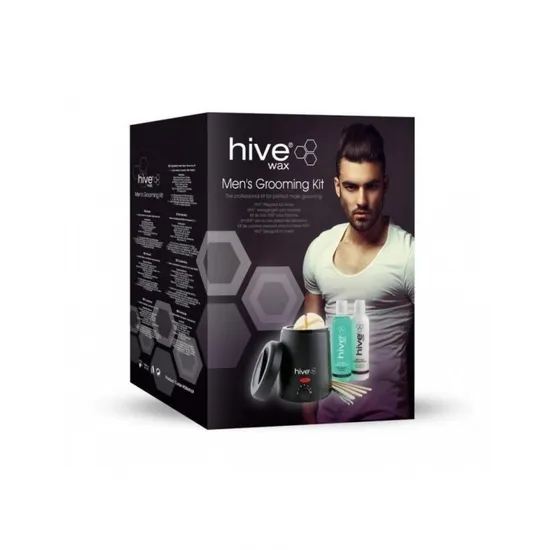 Hive Of Beauty Mens Grooming Pre Wax & After Wax Heating Kit