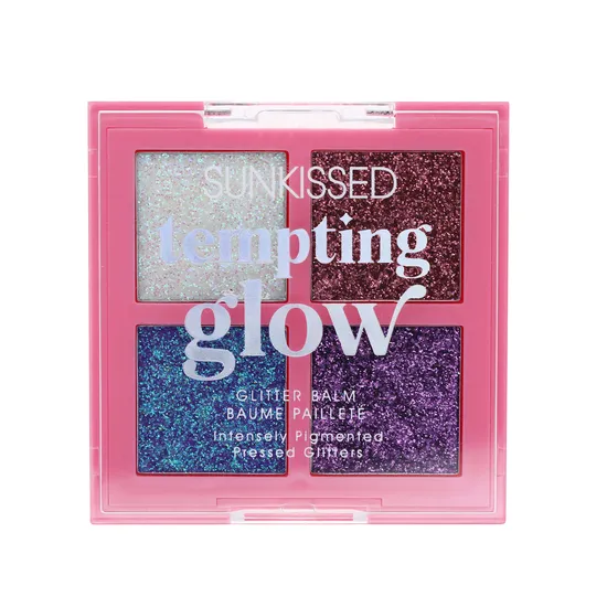 Sunkissed Tempting Glow Glitter Balm Eyeshadow Palette