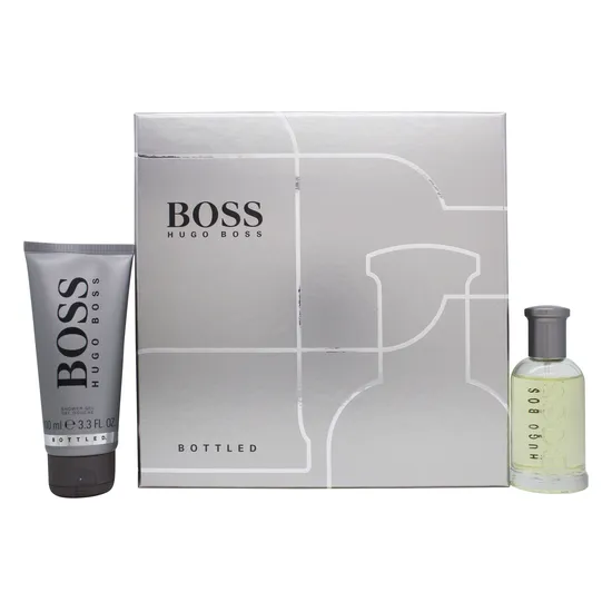 Hugo Boss Boss Bottled Gift Set 50ml Eau De Toilette + 100ml Shower Gel