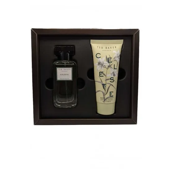 Ted Baker Celeste 50ml Eau De Toilette + Body Lotion 100ml Gift Set