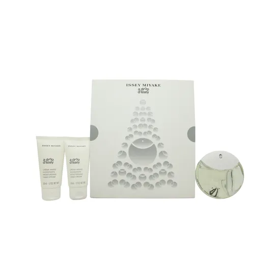 Issey Miyake A Drop d'Issey Gift Set 50ml Eau De Parfum + Hand Cream