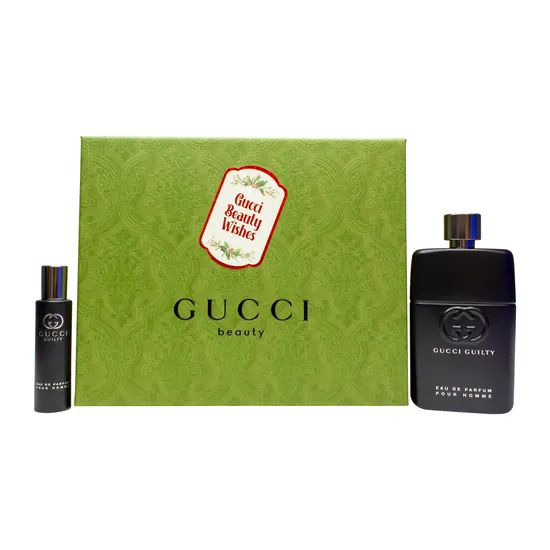 Gucci Guilty Pour Homme Gift Set 90ml Eau De Parfum + 15ml Eau De Parfum