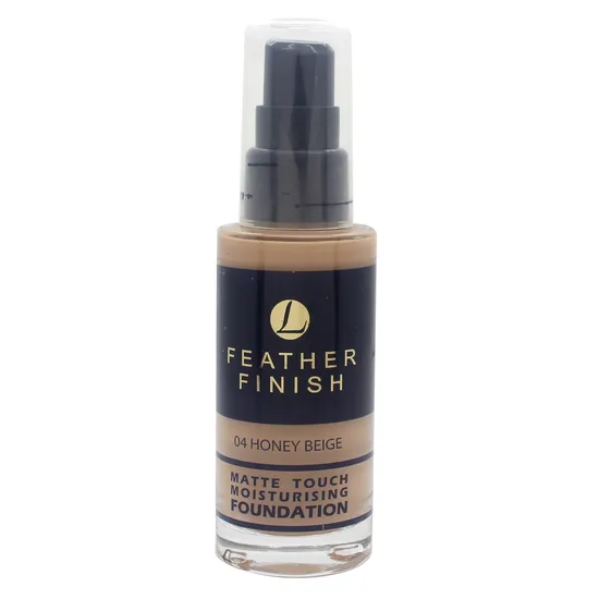 Lentheric Feather Finish Matte Touch Moisturising Foundation Honey Beige 04