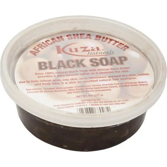 Kuza African Shea Butter Black Soap