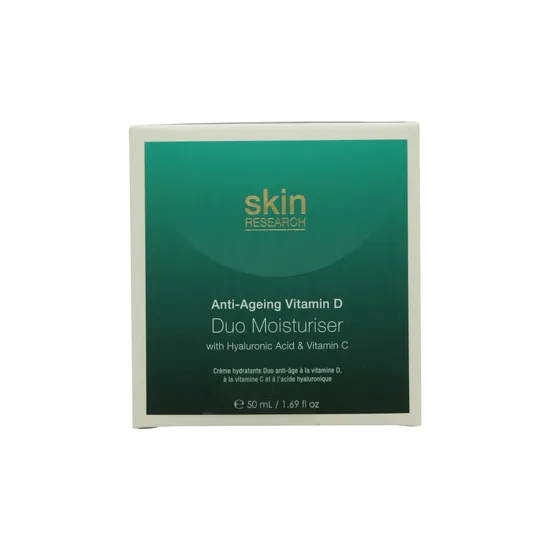 Skin Research Anti-Ageing Vitamin D With Hyaluronic Acid & Vitamin C Duo Moisturiser