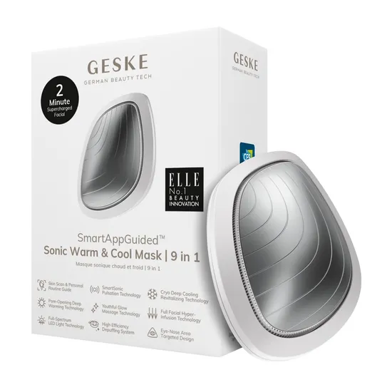Geske Sonic Warm & Cool Mask 9 In 1 White