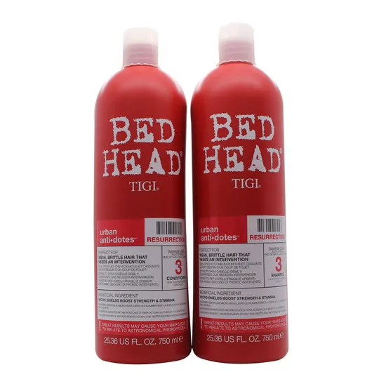 TIGI Duo Pack Bed Head Urban Antidotes Resurrection Shampoo + Conditioner