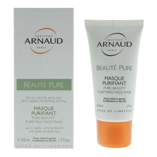 Institut Arnaud Pure Beauty Purifying Face Mask With Green & White Clays