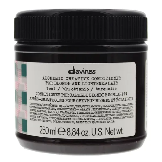 Davines Alchemic Teal Blue Creative Conditioner