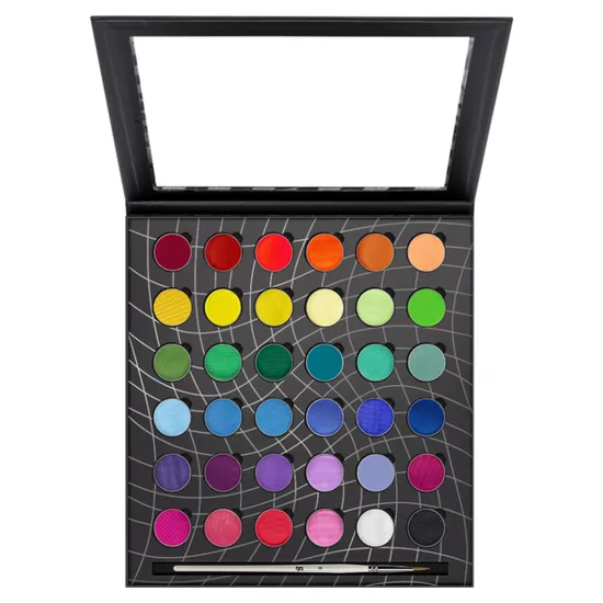Glisten Cosmetics Ultimate Rainbow 36 Pan Palette