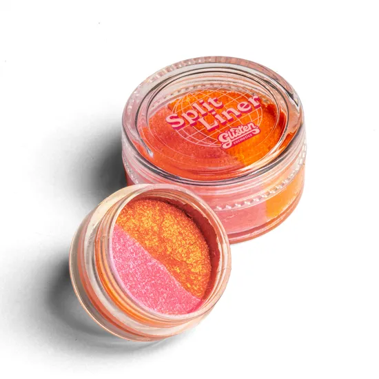 Glisten Cosmetics Sunstone Orange Metallic Split Liner Eyeliner