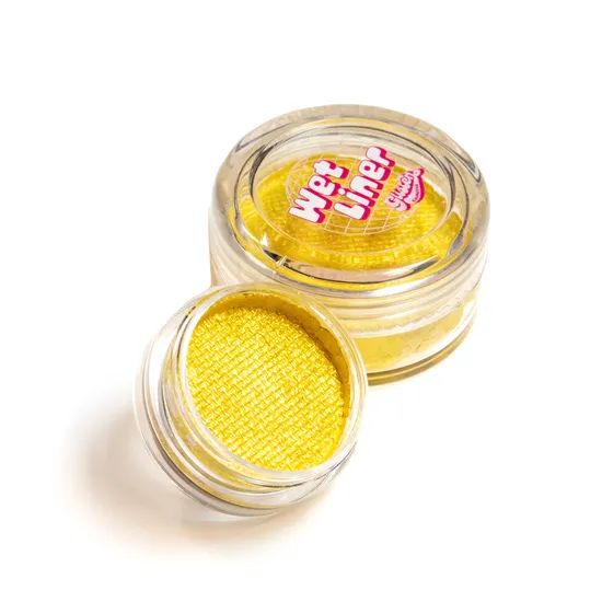 Glisten Cosmetics Sulphur Metallic Yellow Wet Liner Eyeliner