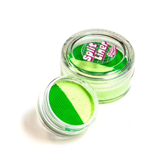 Glisten Cosmetics Split Peas UV Green Split Liner Eyeliner