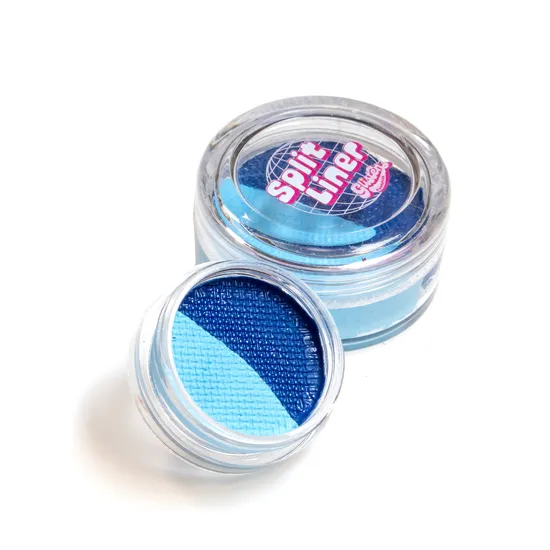 Glisten Cosmetics Slushie UV Blue Split Liner Eyeliner