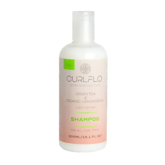 Curl Flo Green Tea & Organic Lemongrass Shampoo