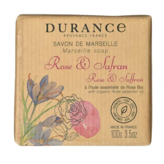 Durance Rose & Saffron Marseille Soap