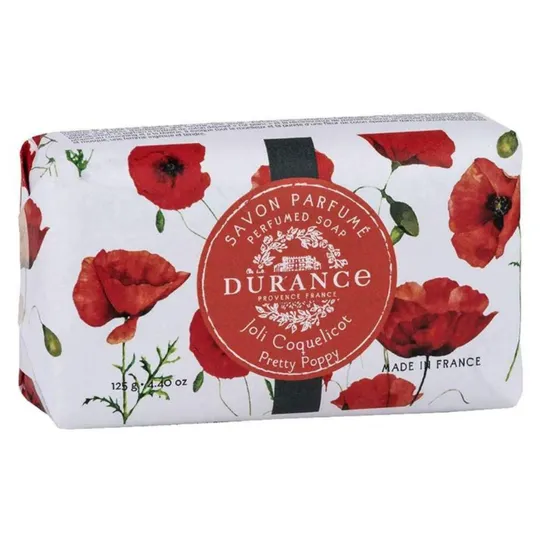 Durance Pretty Poppy Perfumed Soap