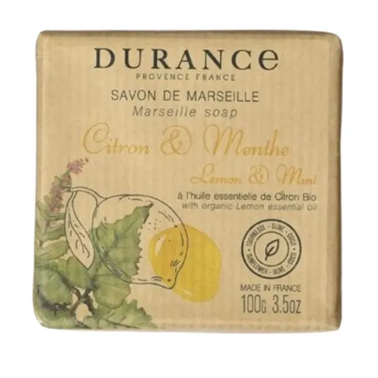 Durance Lemon & Mint Marseille Soap