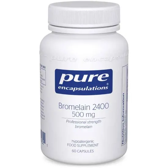 Pure Encapsulations Bromelain 2400 500mg Capsules