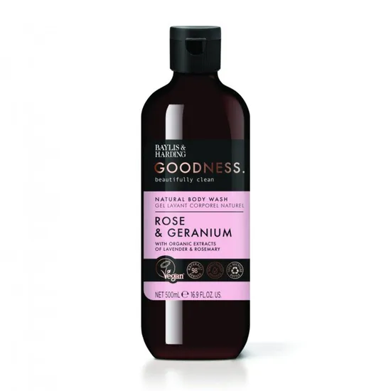 Baylis & Harding Goodness Rose & Geranium Body Wash