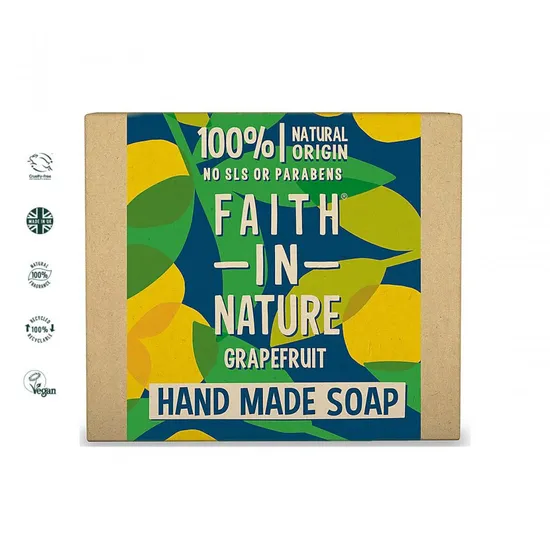 Faith in Nature Hand Made Organic Grapefruit Soap