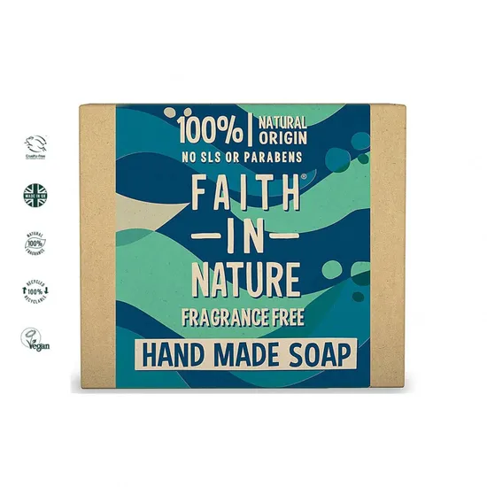 Faith in Nature Organic Fragrance Free Soap