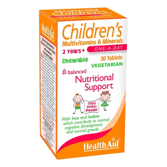 Health Aid Children's Multivitamin Chewable Tablets