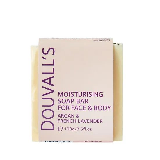Douvall's Organic Argan & French Lavender Soap