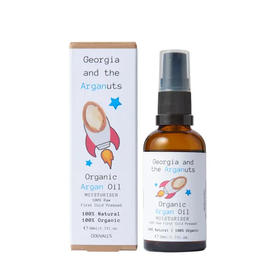 Douvall's Georgia & The Arganuts Children's Organic Argan Oil Moisturiser