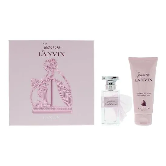 Lanvin Jeanne Eau De Parfum 50ml + Body Lotion 100ml Gift Set