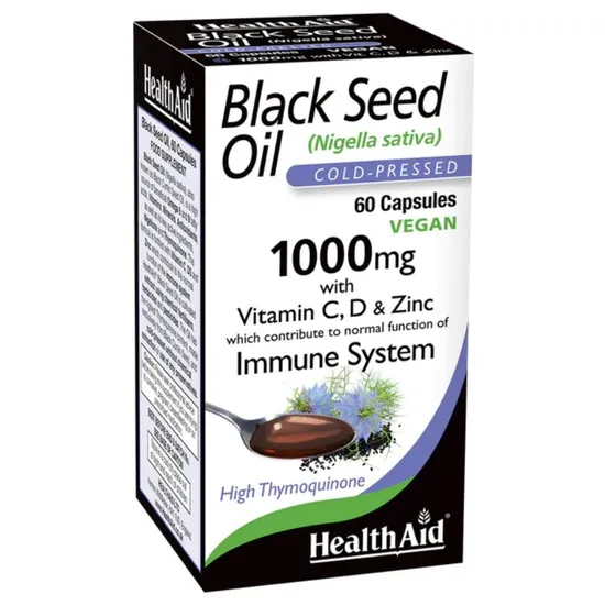 Health Aid Black Seed Oil 1000mg