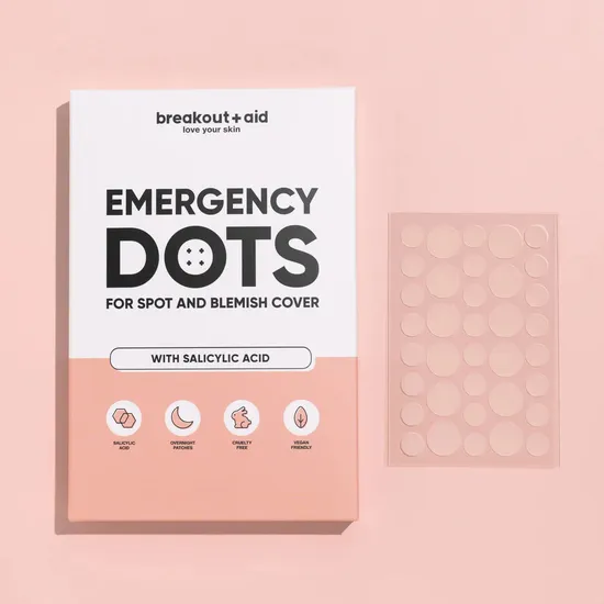 Breakout Aid Emergency Dots For Spots & Blemishes With Salicylic Acid