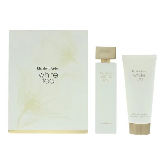 Elizabeth Arden White Tea Eau De Parfum Gift Set 100ml Eau De Parfum + 100ml Body Cream