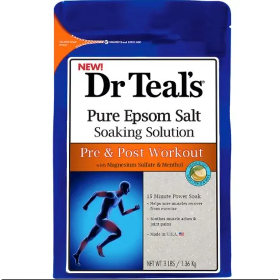 Dr Teal's Pre & Post Workout Soaking Salt Solution