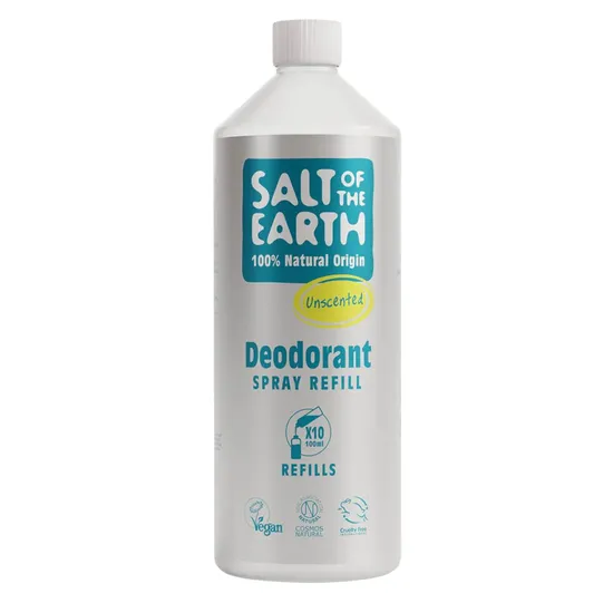 A.vogel Salt Of The Earth Deodorant Spray 1000Ml - Refill