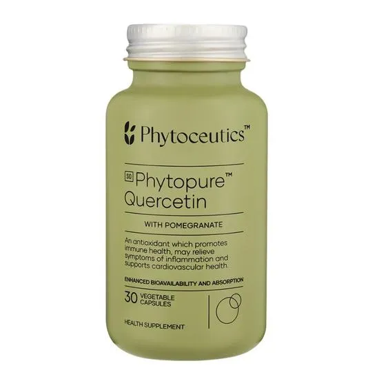 Phytoceutics Phytopure Quercetin + Pomegranate Capsules