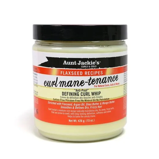 Aunt Jackie's Flaxseed Recipes Curl Mane-Tenance Defining Curl Whip