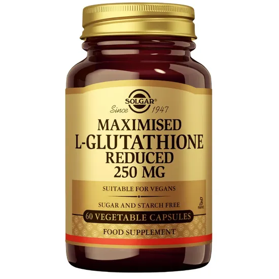 Solgar Maximised L-Glutathione 250mg Vegicaps