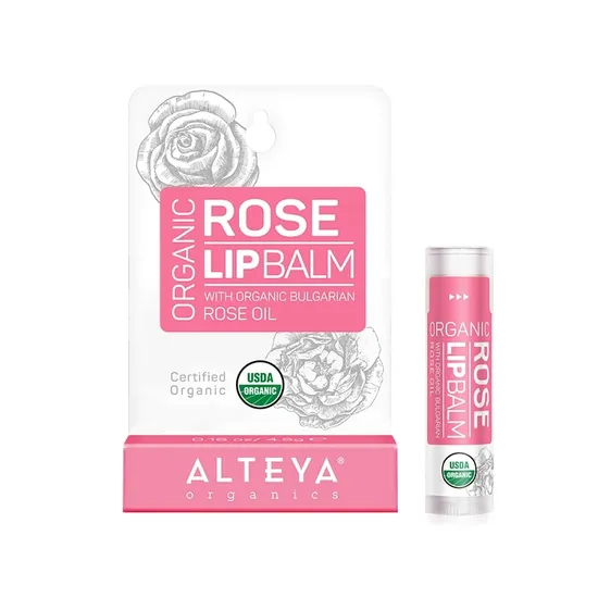 Alteya Organics Lip Balm Rose