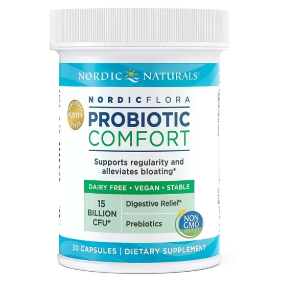 Nordic Naturals Nordic Flora Probiotic Comfort 15 Billion CFU Capsules