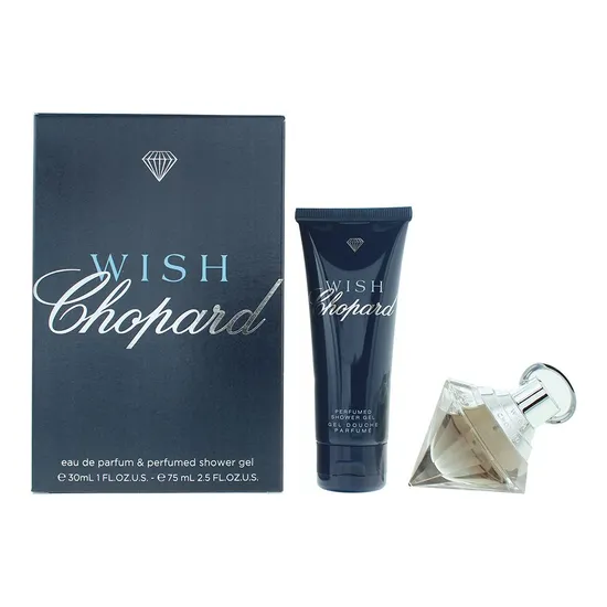 Chopard Wish Gift Set 30ml Eau De Parfum + 75ml Shower Gel