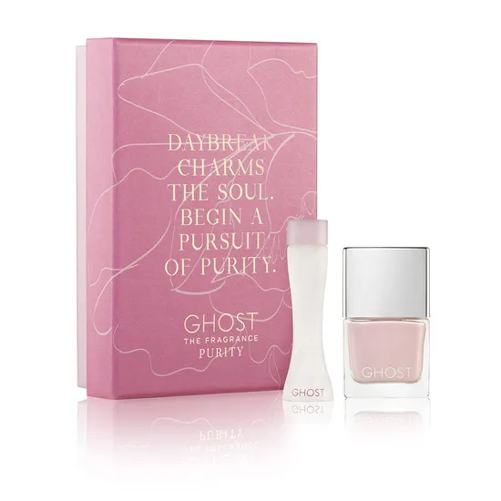 Ghost Purity Gift Set 5ml Eau De Toilette + 10ml Nail Polish