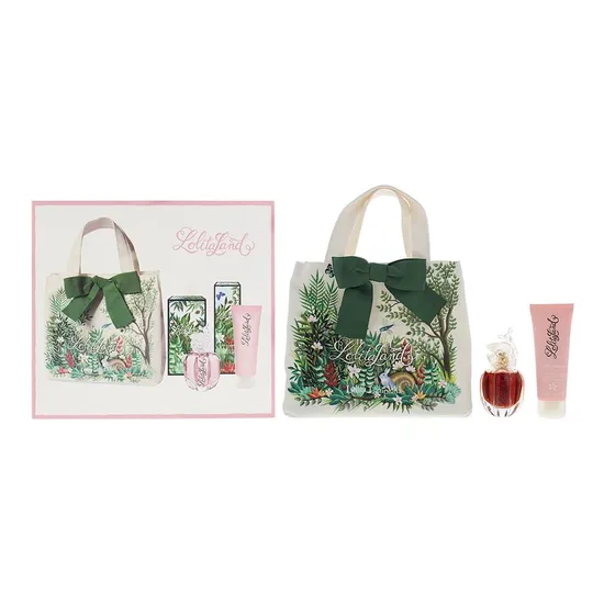 Lolita Lempicka LolitaLand Gift Set 40ml Eau De Parfum + 75ml Body Lotion + Bag